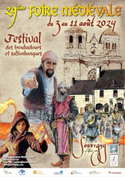 Foire médiévale de Souvigny 2024 - Souvigny, Auvergne-Rhône-Alpes