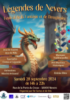 Légendes de Nevers : festival de la fantaisie et de l'imaginaire - Nevers, Bourgogne Franche-Comté