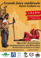 Première Foire Médiévale de Saint Gobain (02) - Saint-Gobain, Hauts-de-France