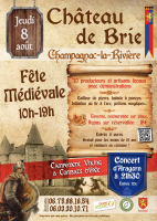 Fête médiévale du Château de Brie - Champagnac-la-Rivière, Nouvelle-Aquitaine