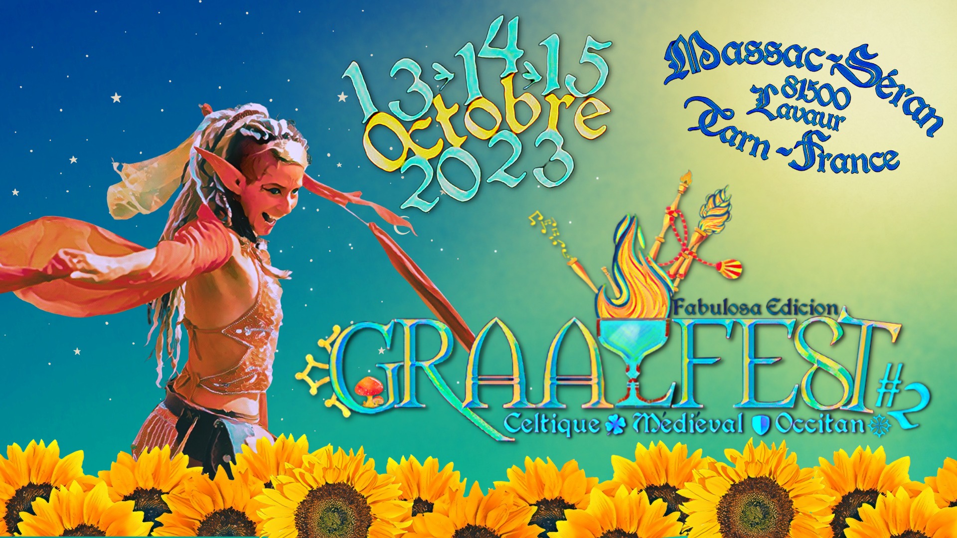 Graalfest Edicion Fabulosa Festival Celtique Médiéval Occitan sur le