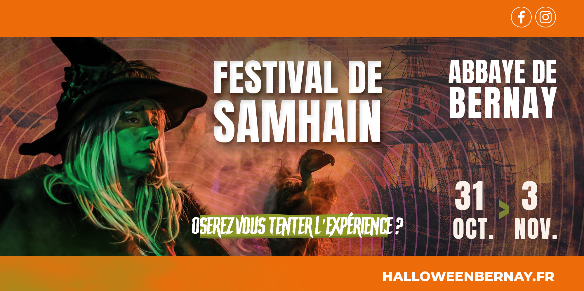 Festival de Samhain 2024 sur le portail médiéval